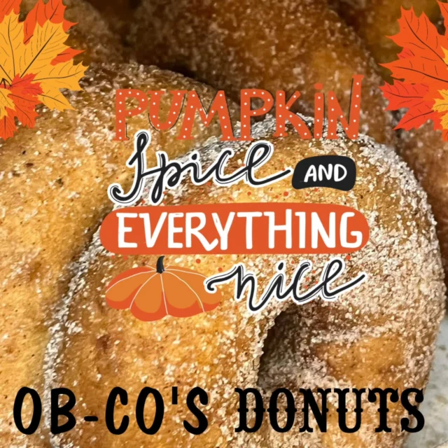 🎃✨ Guess who’s back? Pumpkin Donuts! 🍩 Soft, fluffy, spiced just right — basically fall in every bite. 🍂☕

Grab yours before they’re gone! 💨🍁

#PumpkinSpiceEverything #DonutObsessed #tomsriverlocal #oceancountynj #eatlocal #localsummer