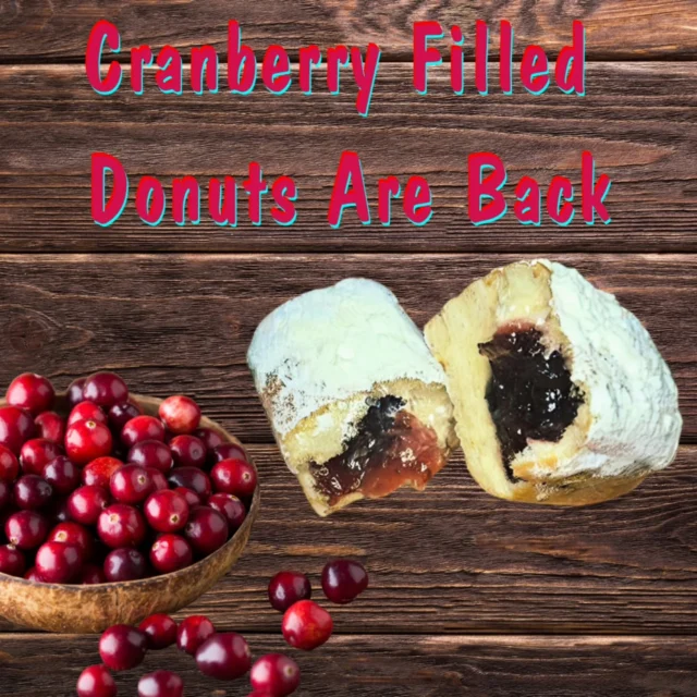 Fall is calling — and it tastes like cranberry!  Our Cranberry Filled Donuts are back at Ob-Co’s. Treat yourself to the sweetest season yet. 

#FallFlavors #CranberryDonuts #JerseyShoreEats #FallTreats #DonutSeason #SweetCravings #autumnvibes🍁 #communitychoiceawards #bestofthebest  #donut  #tomsriverlocal #tomsrivernj #donutlife #freshdaily #yummyfood #breakfast #snack #love #coffee  #oceancounty #happiness #oceancountynj #jersey #jerseyshore #fresh #foodies  #donuts #opendaily  #eatlocal