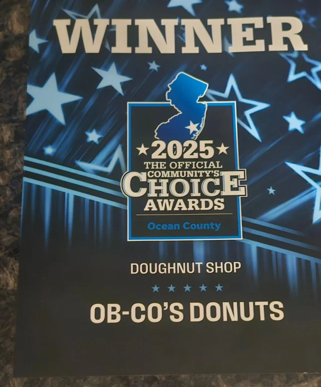Thank you, Ocean County! Your love and support have helped us earn Best Donut Shop once again. We’re deeply grateful and honored to be part of this amazing community. 🍩❤️

#communitychoiceawards #bestofthebest  #donut  #tomsriverlocal #tomsrivernj #donutlife #freshdaily #yummyfood #breakfast #snack #love #coffee  #sogood #oceancounty #happiness #oceancountynj #jersey #jerseyshore #fresh #foodies  #donuts #doordash #grubhub #ubereats #popular #opendaily  #eatlocal